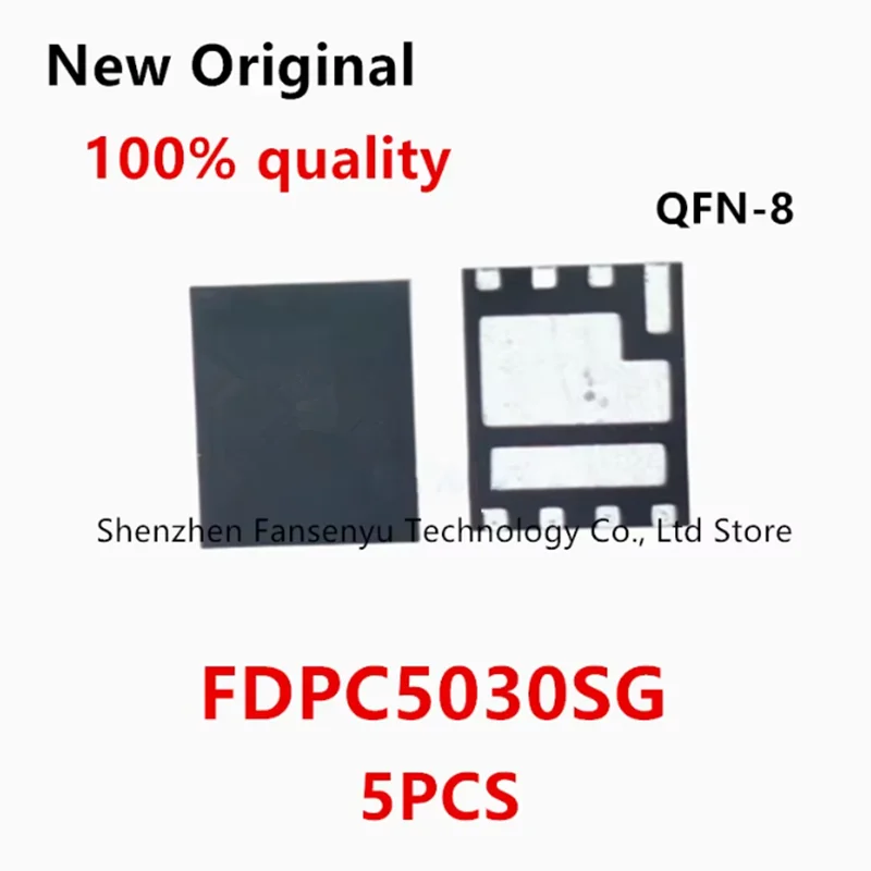 

(5piece)100% New FDPC5030SG 5030SG QFN-8 New original ic chip In stock