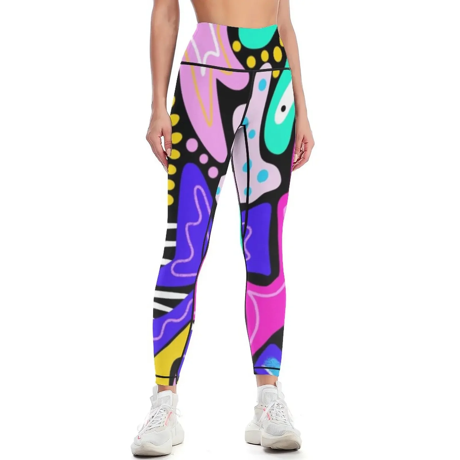 

Funky Patterns Leggings Golf wear Women's gym Sportswear woman gym Sports female Womens Leggings
