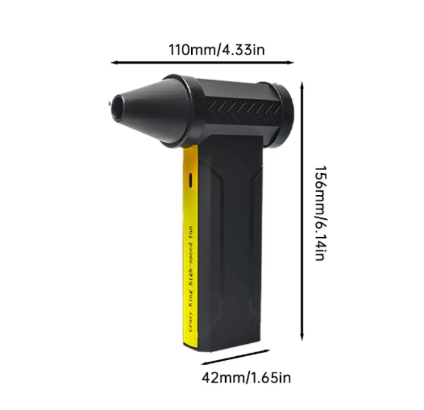Handheld Cordless Mini Vacuum 4-Speed 21000Pa Hurricane Suction Brushless Car/Home
