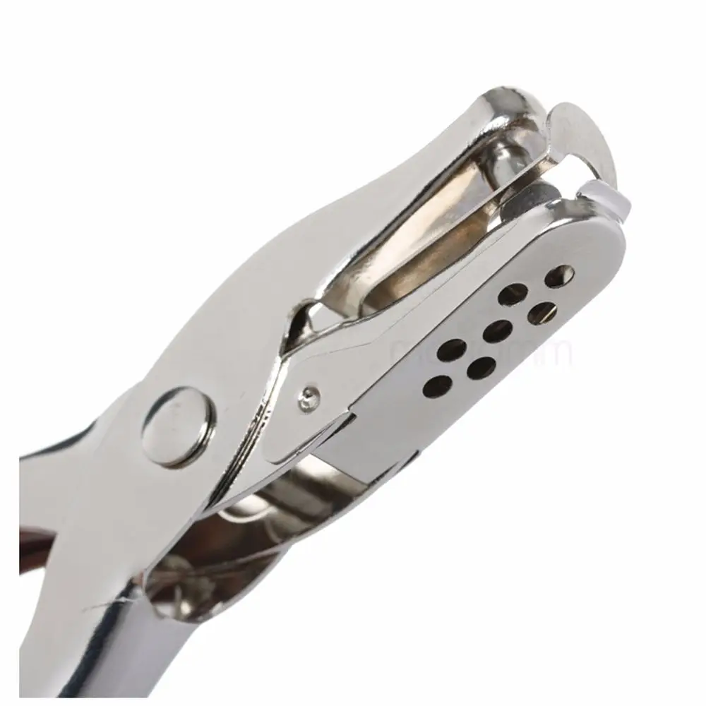 Sturdy Metal Office Paper Binding Supplies 6mm Circle Single Hole Hole Punches Cutter Tools Notebook Punch