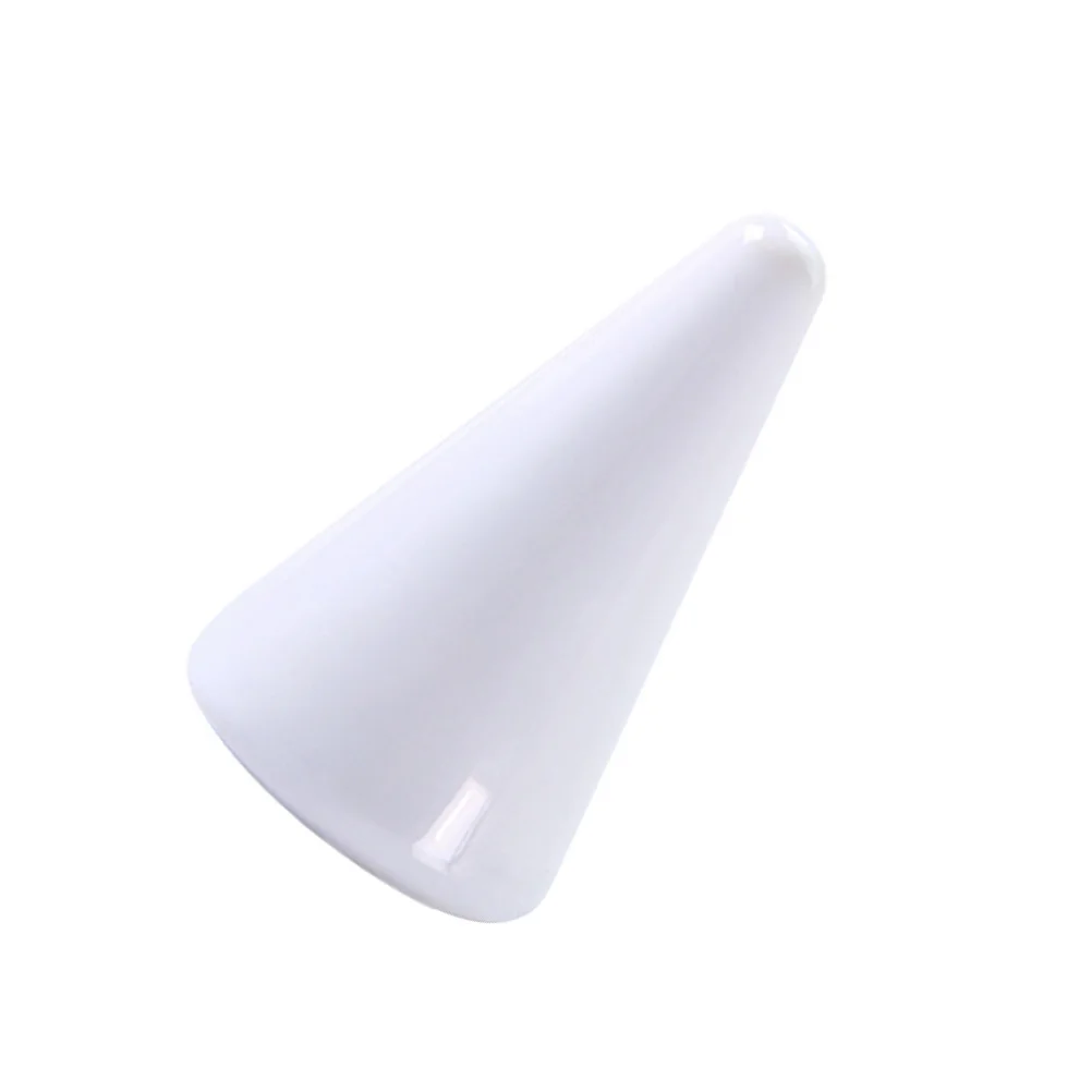 

2Pcs White Ceramic Finger Ring Racks Creative Cone Shaped Ring Storage Shelves Ring Jewelry Organizer Holder