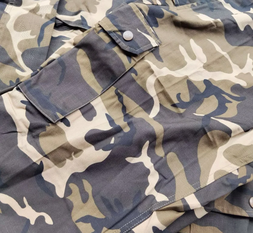 African Benin Camouflage Uniform Desert Outdoor Include Jacket Pants