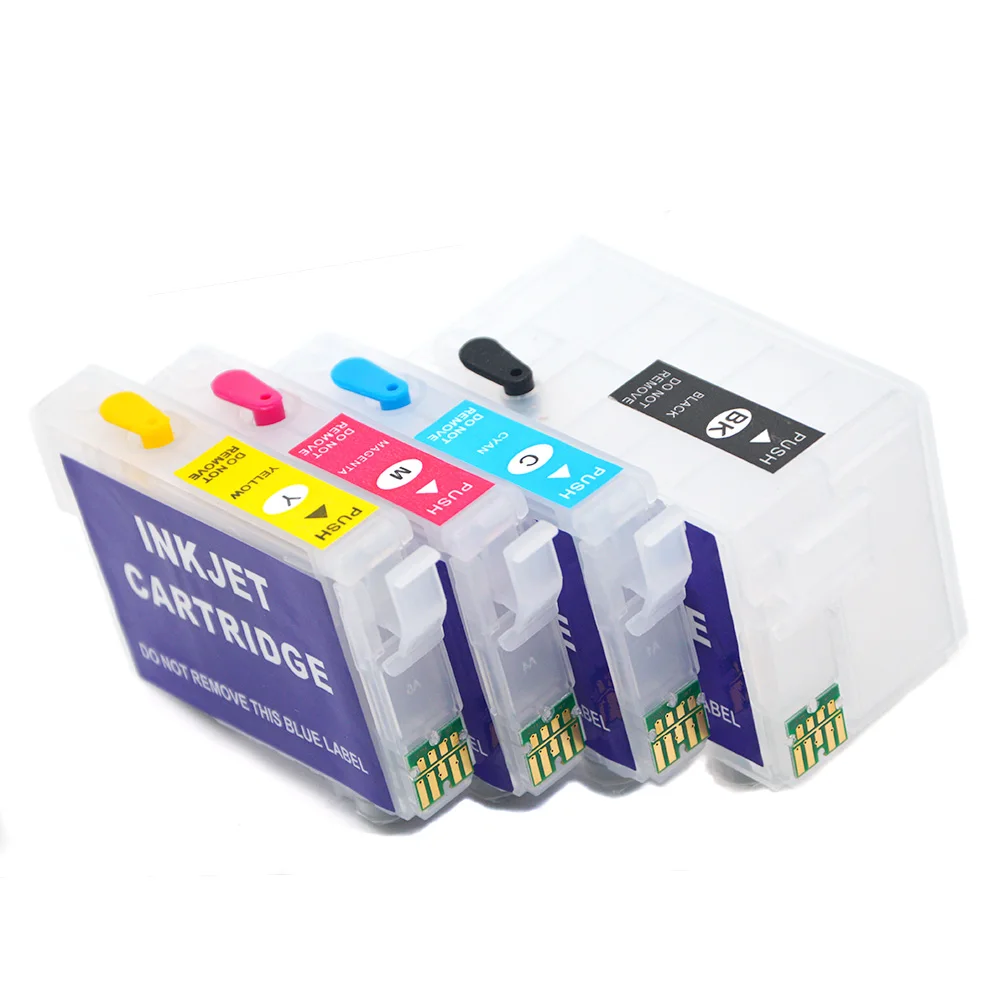 252XL 27XL Refill Ink Cartridge with Auto Reset Chip for Epson WF-3620 WF-3640 WF-7110 WF-7210 WF-7610 WF-7620 WF-7710 WF-7715