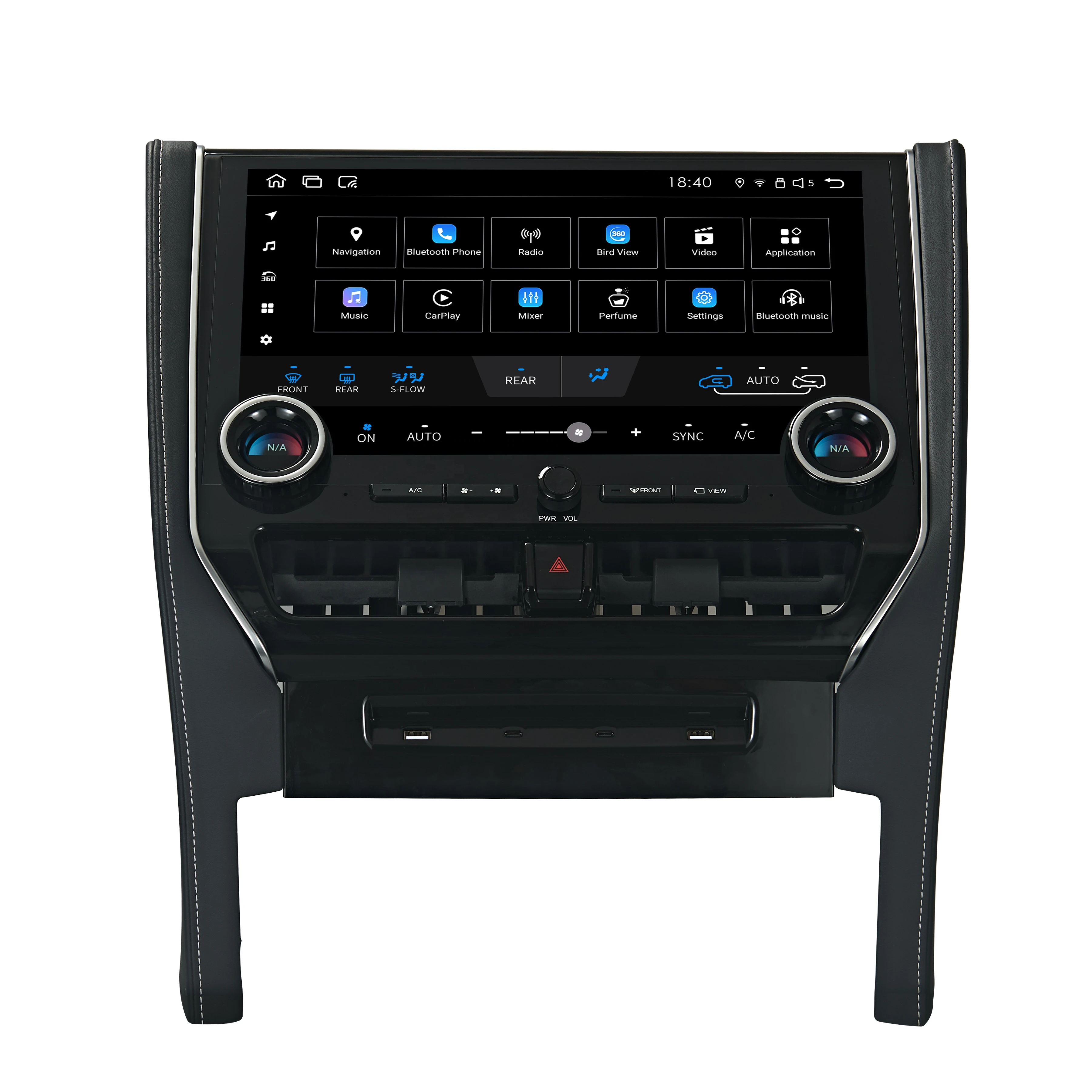 15.3 Inch Android Car Head Unit for Alphard Vellfire 30 35 Series Supports Original JBL Amplifier