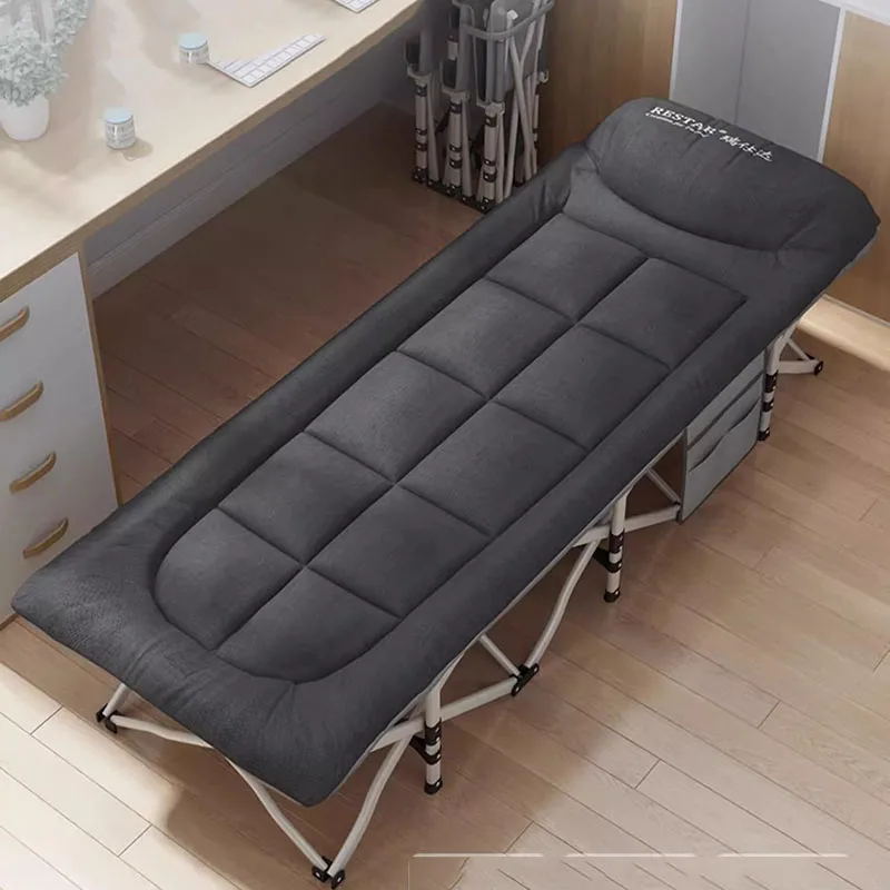 Folding Office Nap Hospital Care Lightweight Portable Bed Adjustable Multi Functional Adult Home Use with Easy Fold Design​