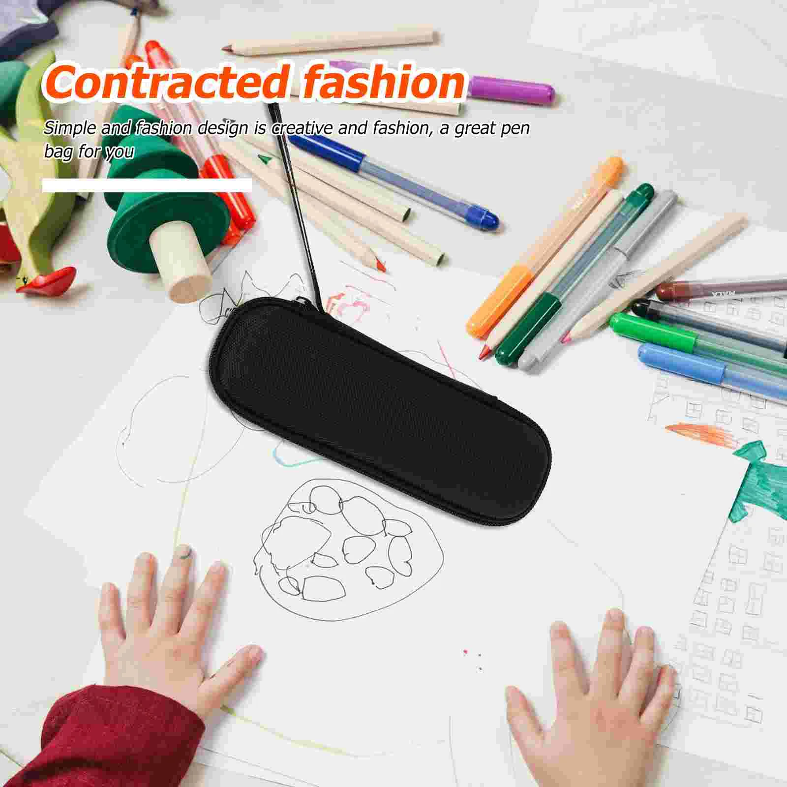 

Translation Pen Storage Bag School Pencil Case Japanese Stationery Supplies Korean Products Organizer Multi-layer Student