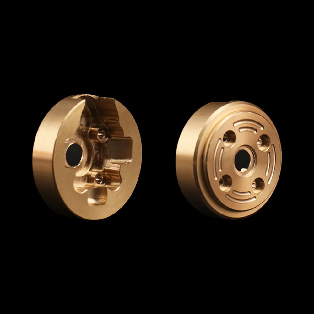 FMS xiao qi 1/24 FCX24  Metal weight upgrade Retrofit Remote Control door axle hub copper weight block upgrade  upgrade Parts