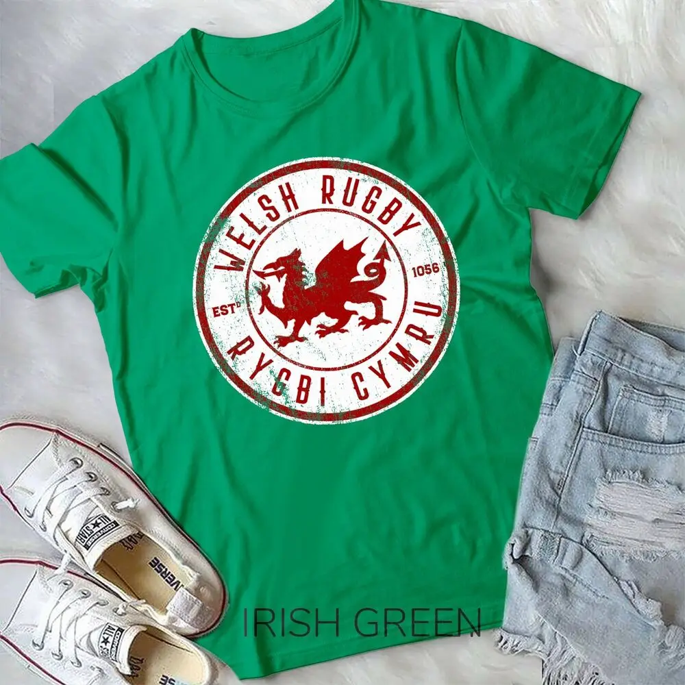 Cymru Souvenir Wales Rugby Top - Welsh Rugby Football T-Shirt Unisex T-shirt