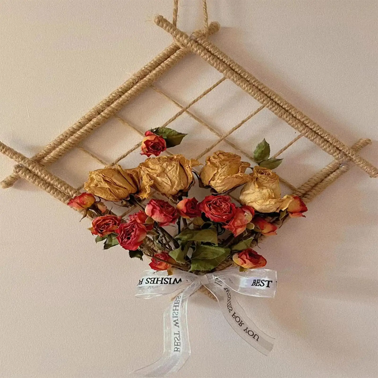 Corde en jute tressée pour mur photo DIY, 10 m, ficelle en jute pour l'art