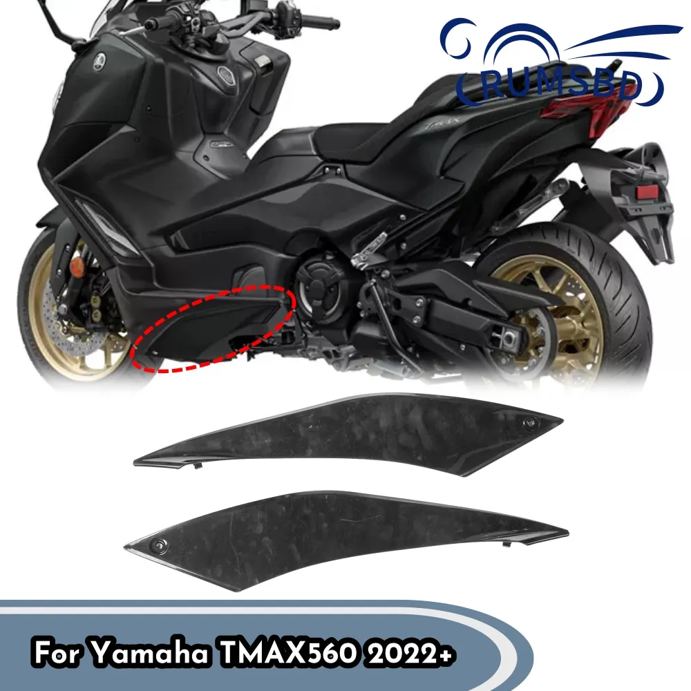 

TMAX560 T-MAX560 Motorcycle Lower Pedal Fairing Cowl Trim Cover Belly Pan For Yamaha T-MAX TMAX 560 2022 2023 Frame Side Panels