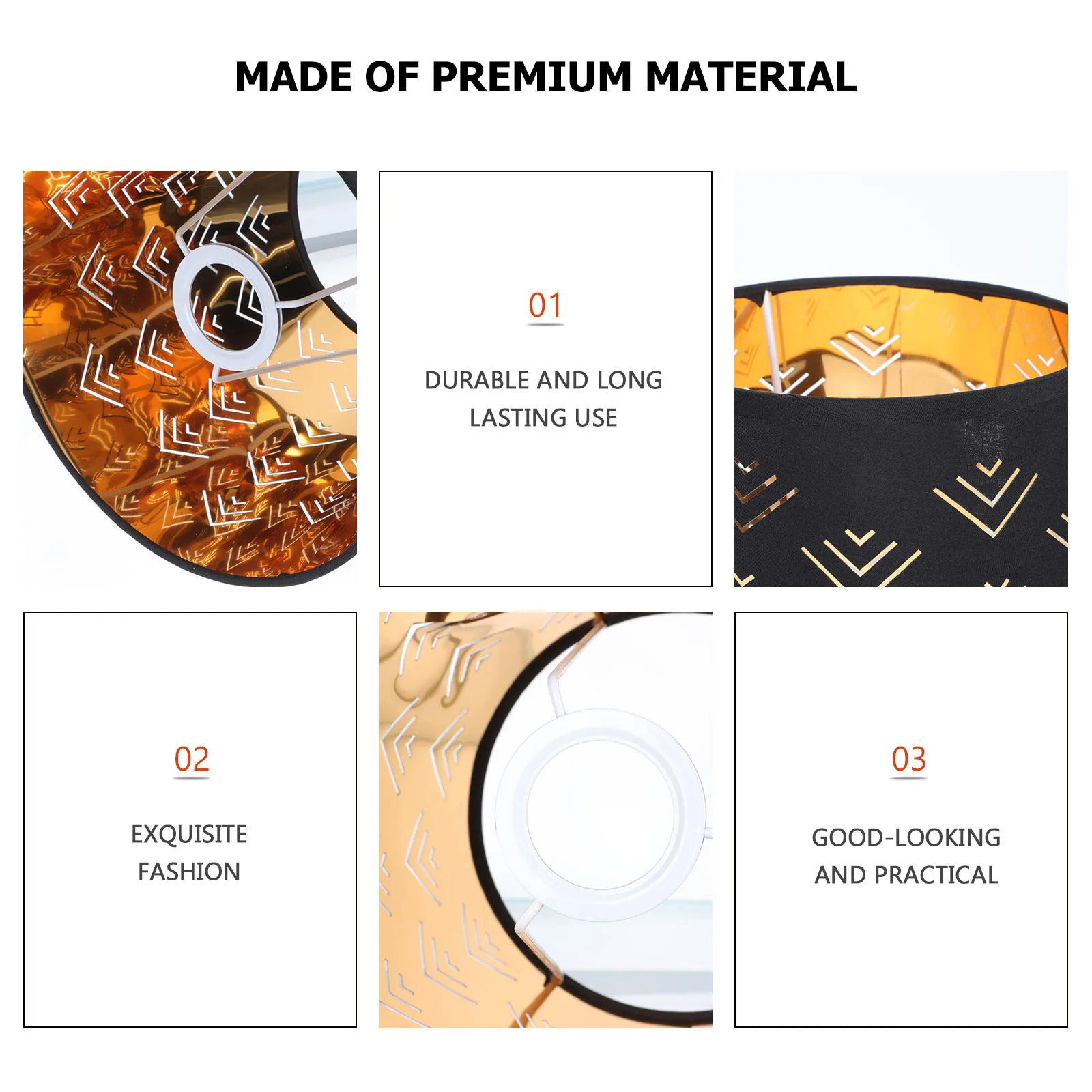 

1Pcs Cloth Lampshade Hollowed-Out Durable Home Ceiling Light Cover Creative Decorative Lamp Accessory for Bedroom Living Room