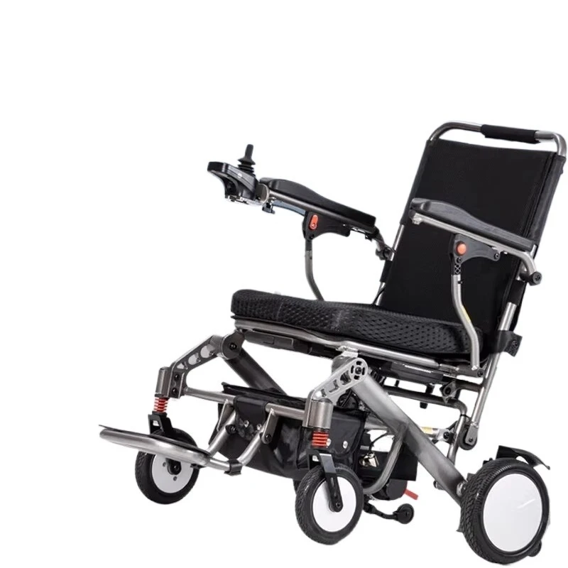Electric Wheelchair Compact and Lightweight Intelligent Foldable Disabled Travel Scooter for the Elderly