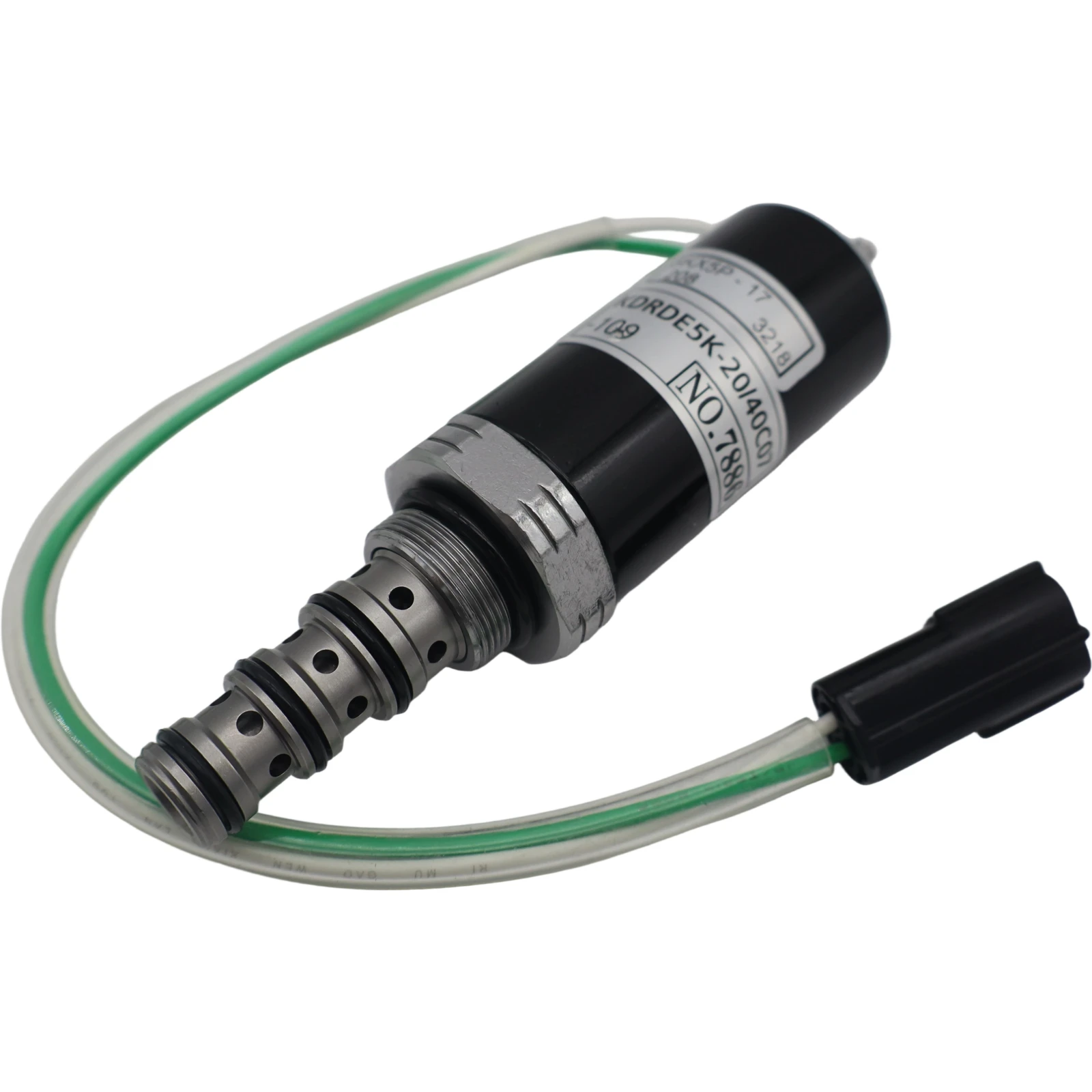 Hydraulic Pump Solenoid Valve KDRDE5K-20/30C02-106 SKX5P-17-208 XJBN-00382 For Kobelco SK200-6E SK210-6E SK250-6E Excavator