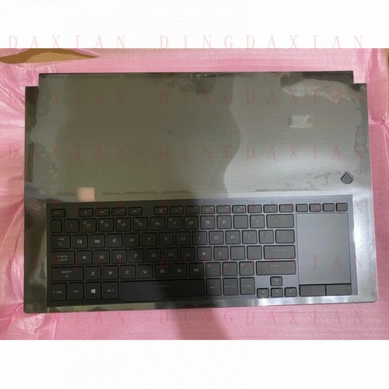 

AA для ASUS ROG GX701 GX70L, черный верхний корпус C Shell, подставка для рук, клавиатура