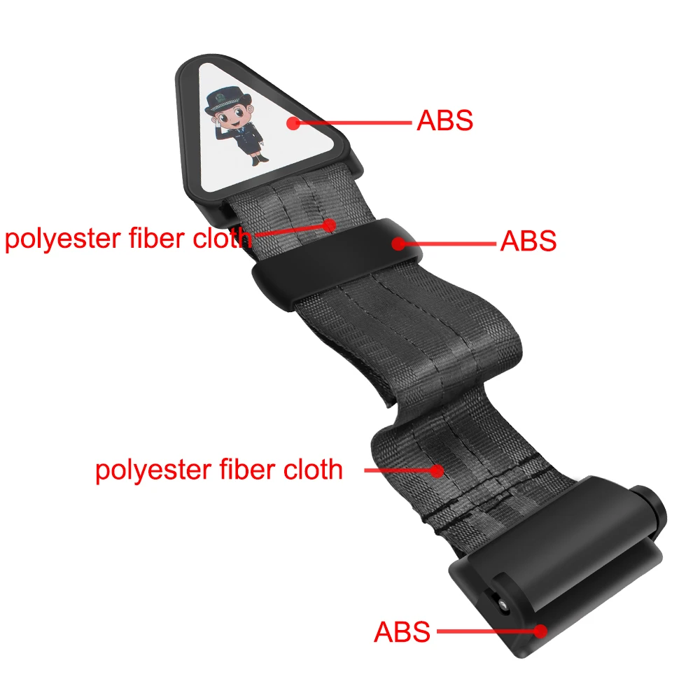 Taśma korekcyjna pasów bezpieczeństwa Uniwersalny samochodowy pas bezpieczeństwa dla dziecka Klamra paska 30X6 cm Dziecięcy samochodowy pas