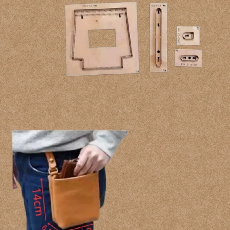 Leatherwork Manual - Wykrojnik do skóry na zamówienie, ręczna