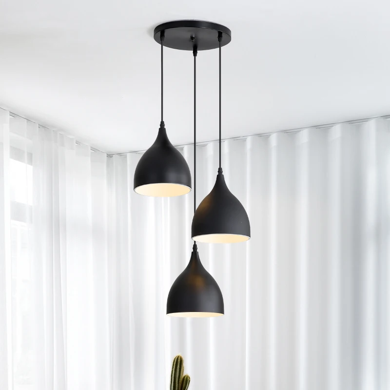 Modern Pendant Ceiling Lamps Loft for The Kitchen LED Pendant Lights Hanglamp for Kitchen Island Hanging Light Fixture