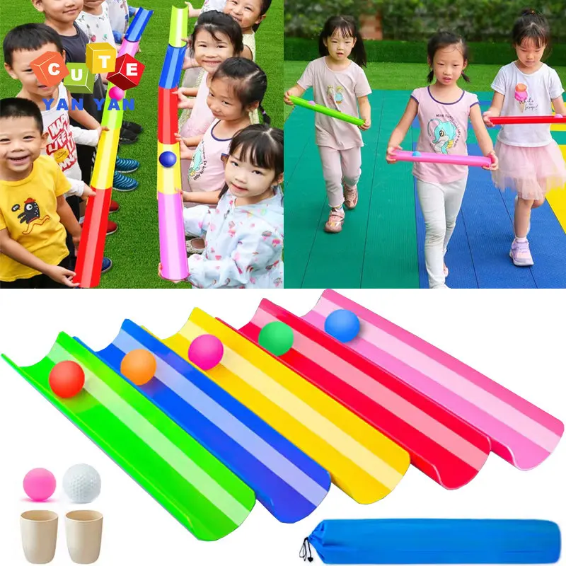 

30/40/50cm Children Outdoor Toys Pipeline Challenge Games Adults Team Building Activities Kids Sensory Integration Training Toy