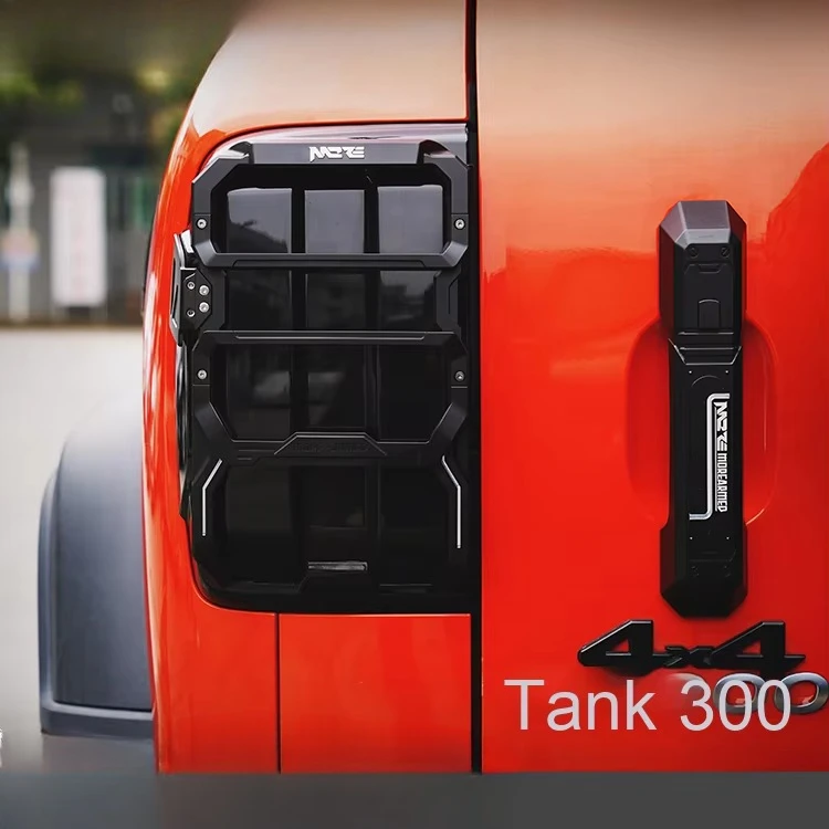 

MORE Makino JK Offroad Rear Tail Light Cover 300 Modification Armed Tank Aluminum Magnesium Alloy Exterior Accessories for Carsc