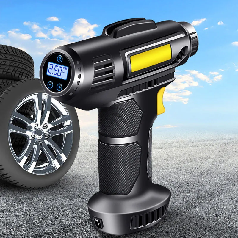 Car Air Pump Air Pump Automotive Portable Multi-functional 12v220v High Pressure Tire Electric Pump