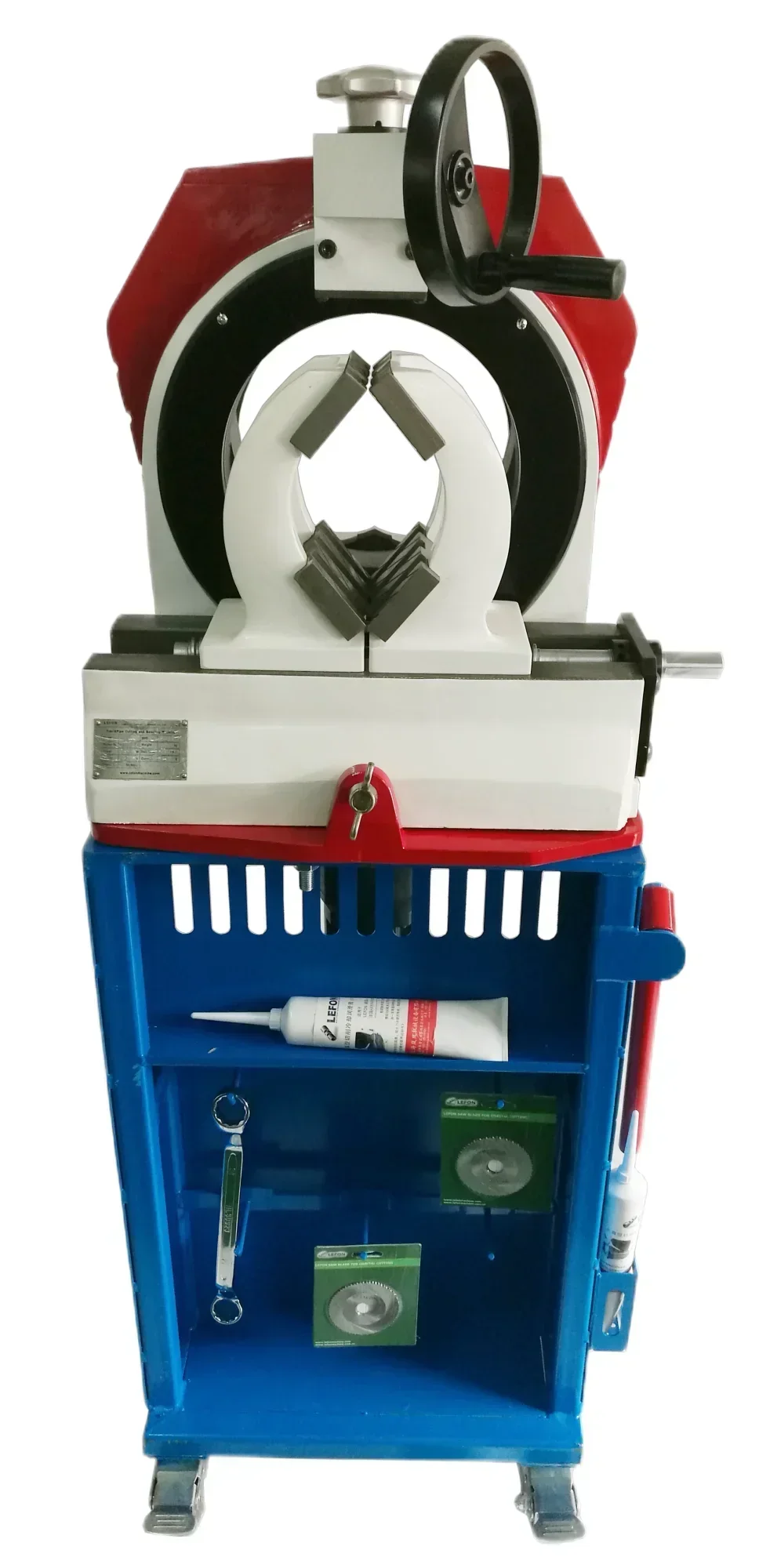 R8 Electric Orbital Pipe Saw For 6-8 Inches Stainless Steel Pipes With Precise Right Angle Cut