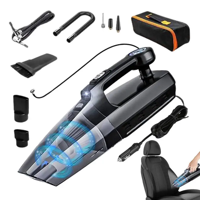 Car Vacuum High Power Suction 4-in-1 Handheld Vacuum For Car Home 3lb Ultra-Light Washable Filters 7 000PA Strong Suction Vacuum