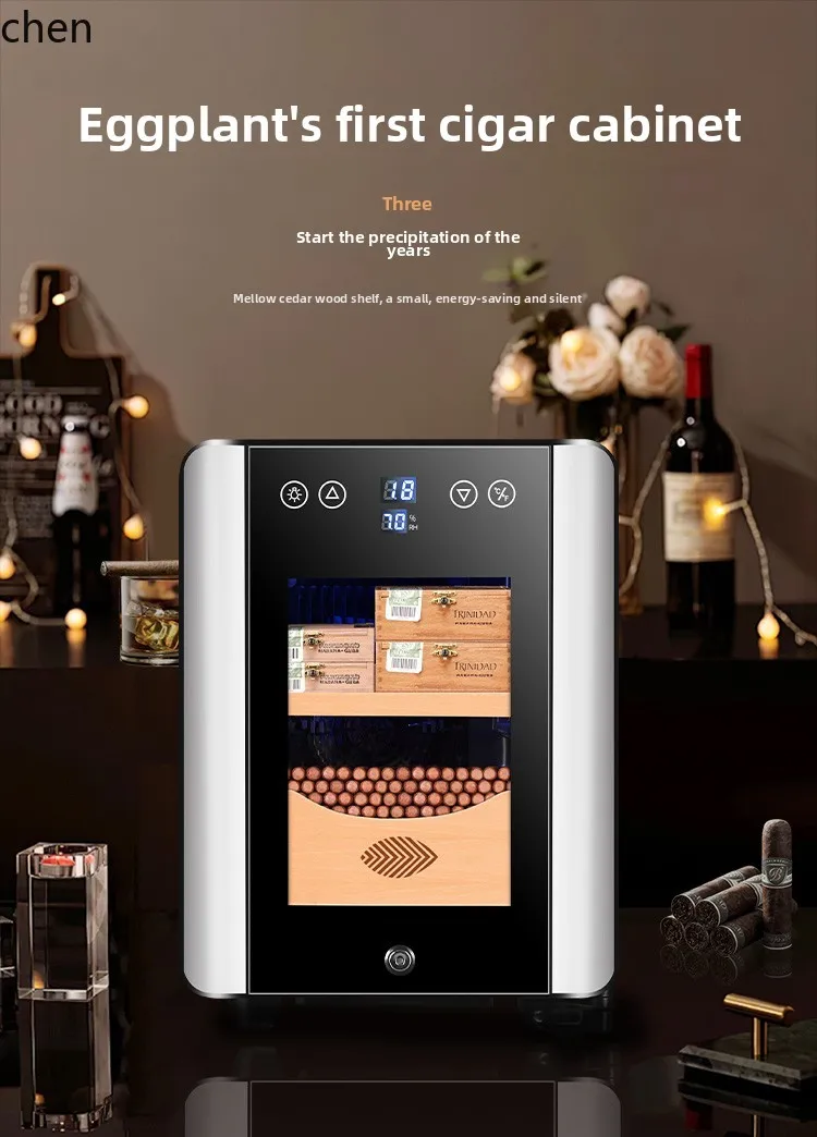 ZML moisturizing box temperature control moisturizing cabinet cedar wood shelf household cabinet