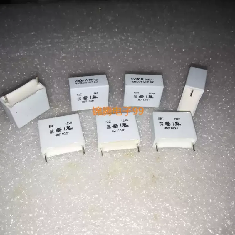 10-100pcs French SIC-SAFCO 436D series 0.22uf 305v (220nf/224) MKP non-polar thin film capacitor