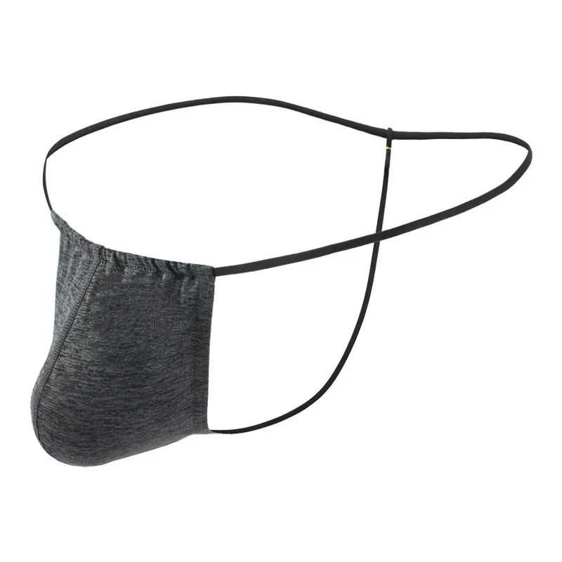Men's Thong Japanese Style Youth Underwear Personalized Thin Elastic U-convex Breathable Low-rise Slender Pants