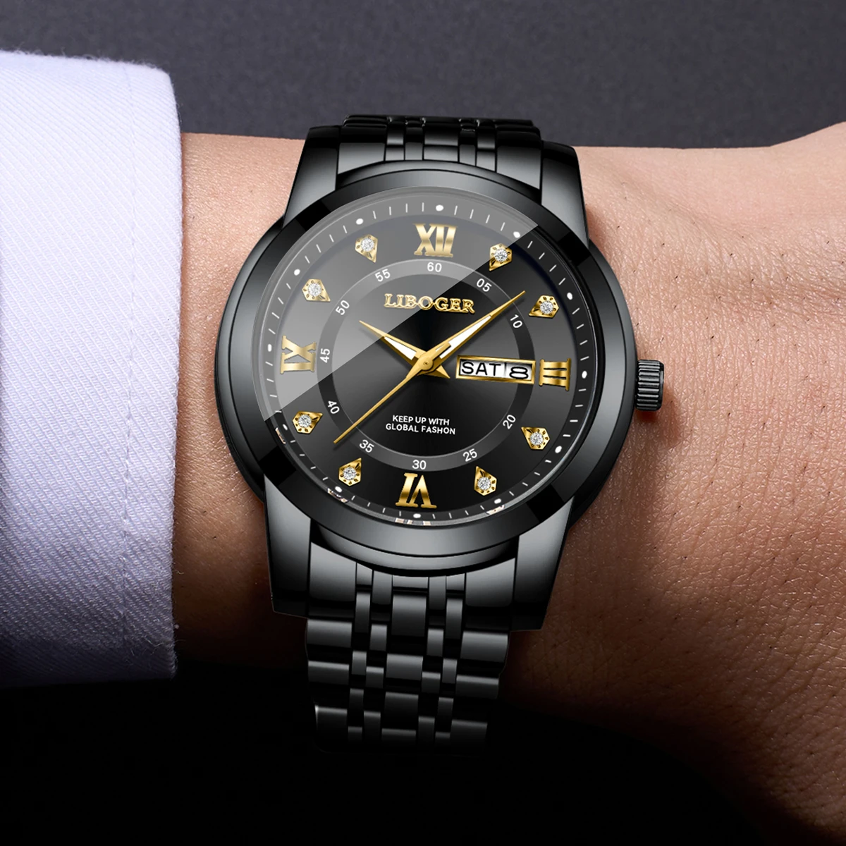 Luksusowy męski zegarek biznes – Luxury Watch Display Case recenzja i cena