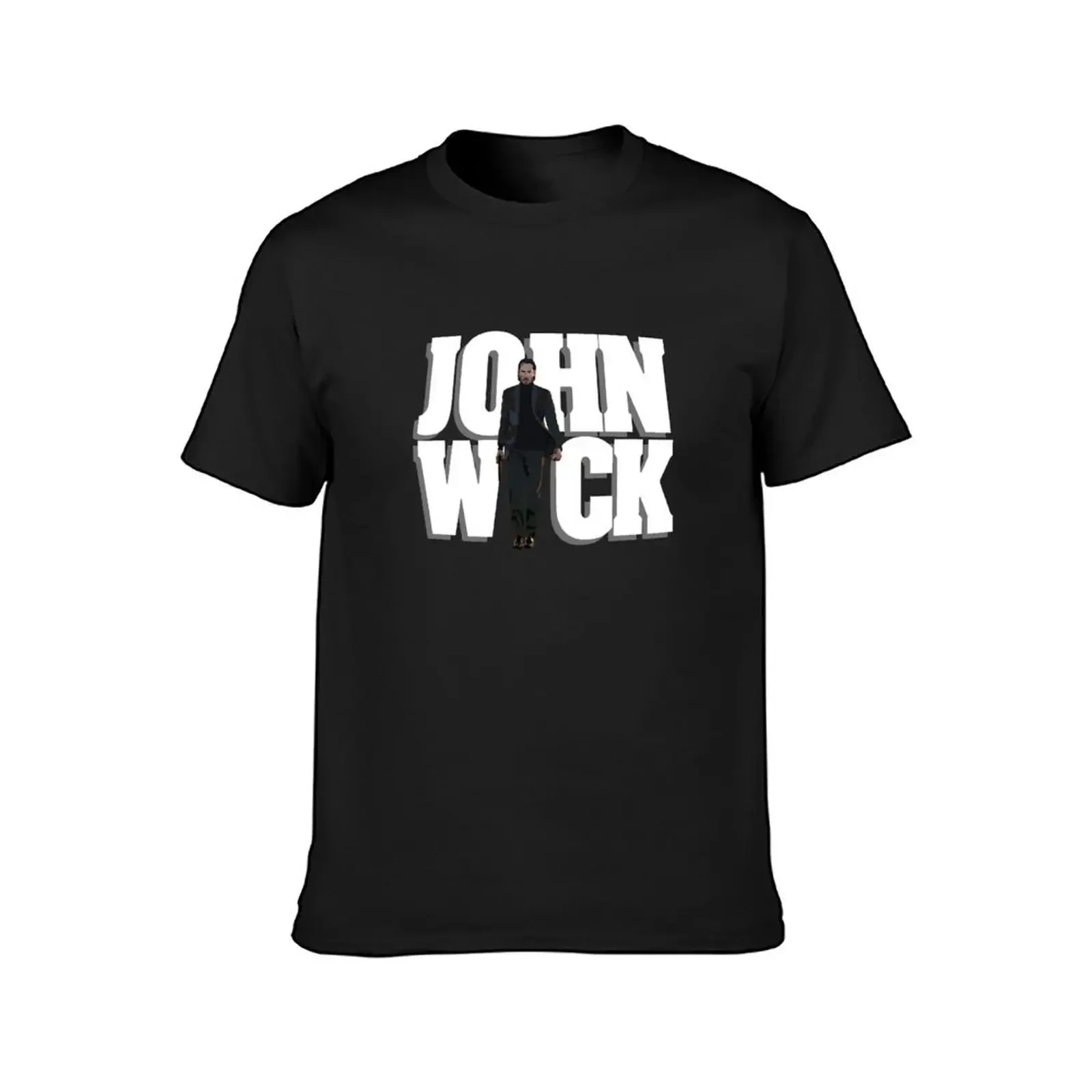 John Wick excommunicado fanart drawing T-Shirt graphic tee shirt anime clothes vintage clothes mens clothes