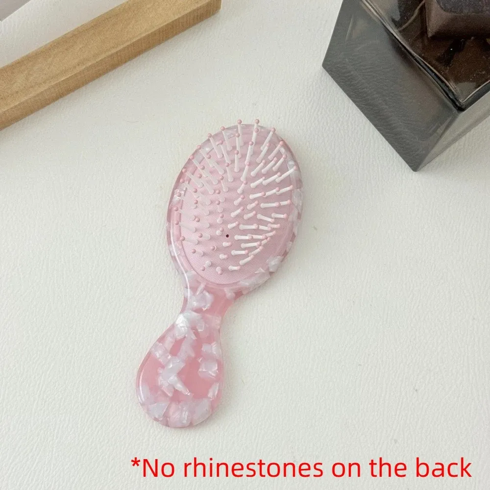 

Rhinestones Acetate Air Cushion Comb Scalp Massage Fluffy Hair Airbag Comb Static-free Hand-Held Hair Styling Tool Hair Salon