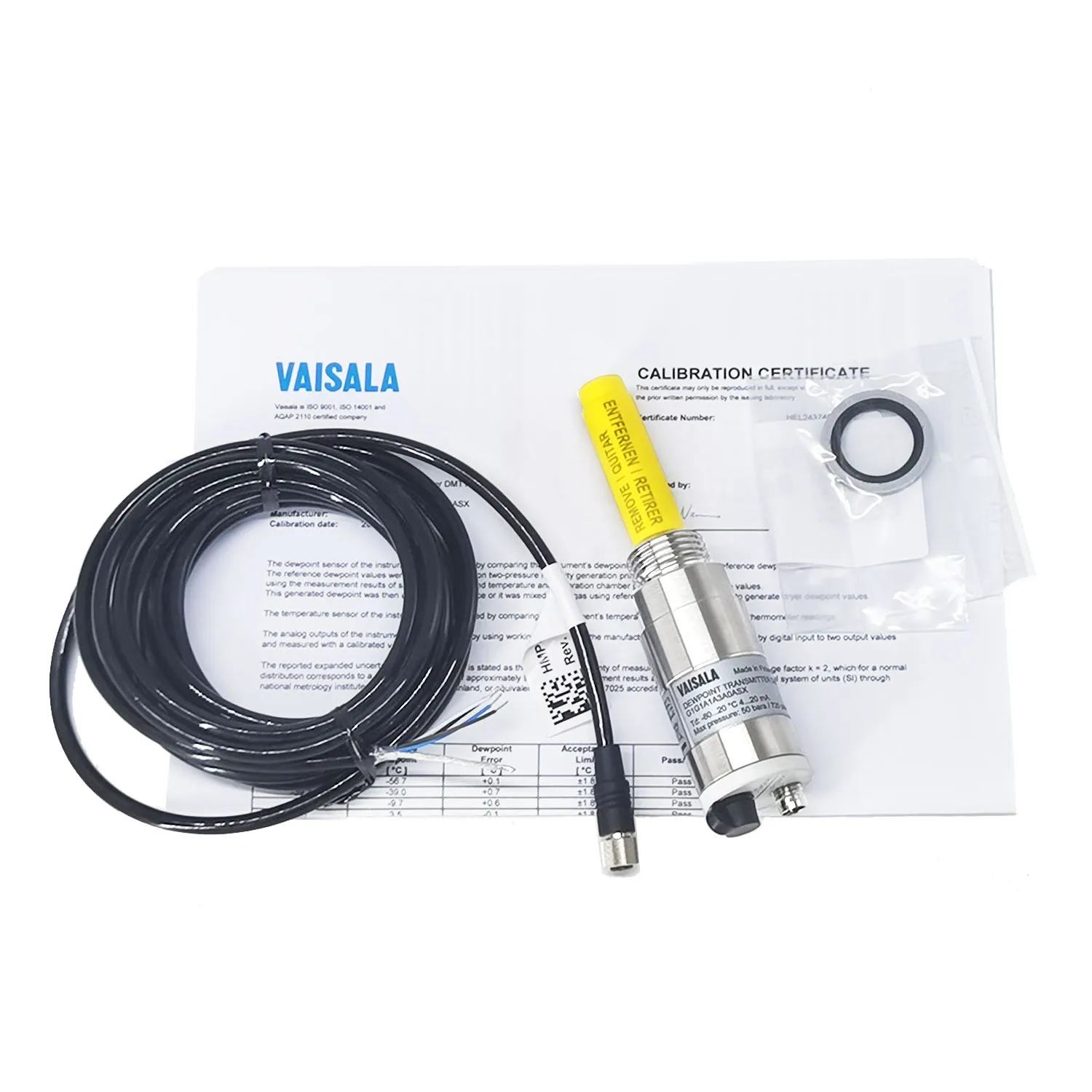 Vaisala Dmt143 Durable Dew Point Detection for Compressed Air
