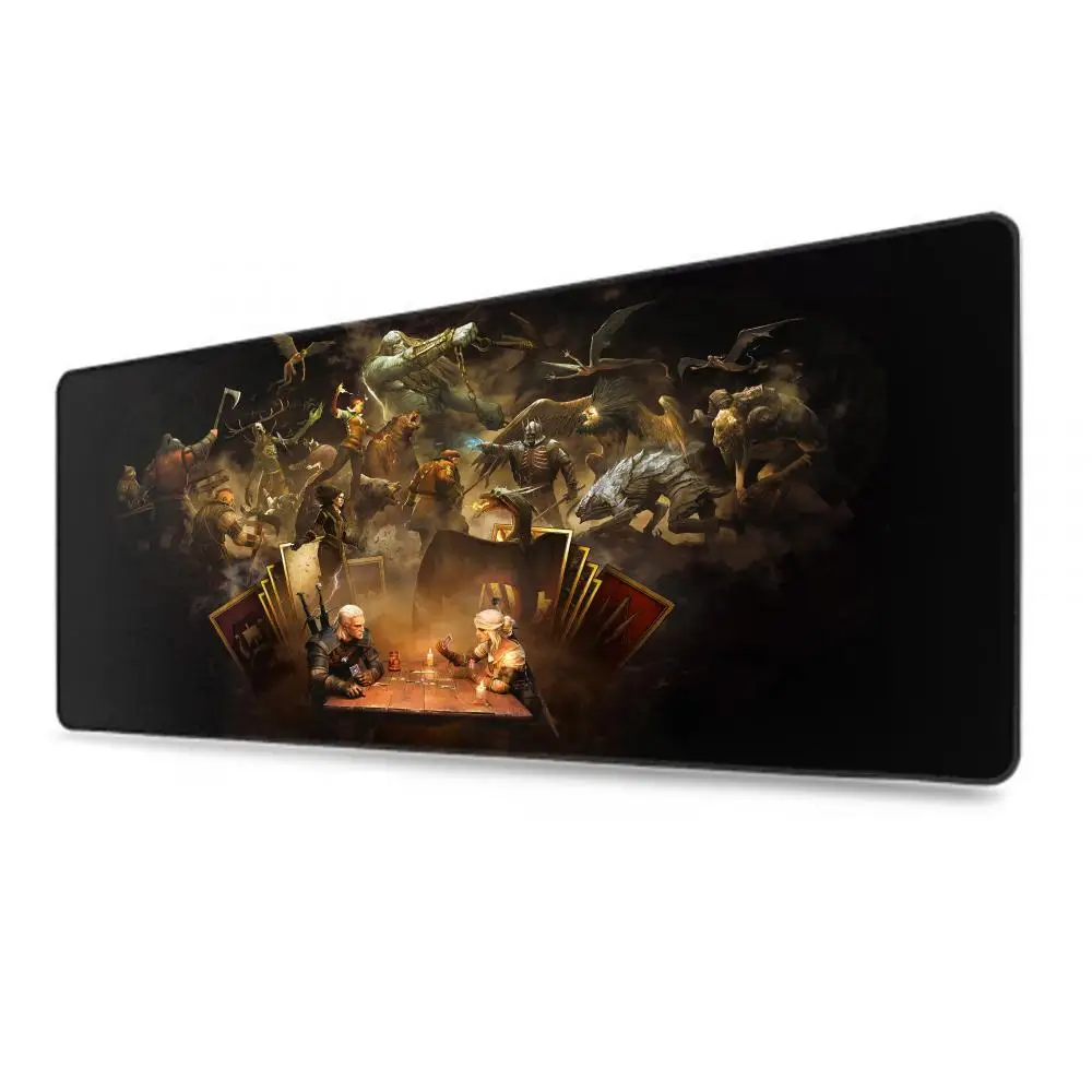 Podkładka pod mysz The Witchers Podkładka pod mysz na biurko Cute wild hunt minimalistyczna podkładka na biurko HD Rozszerzone podkładki pod klawiaturę do gier Duży XXL