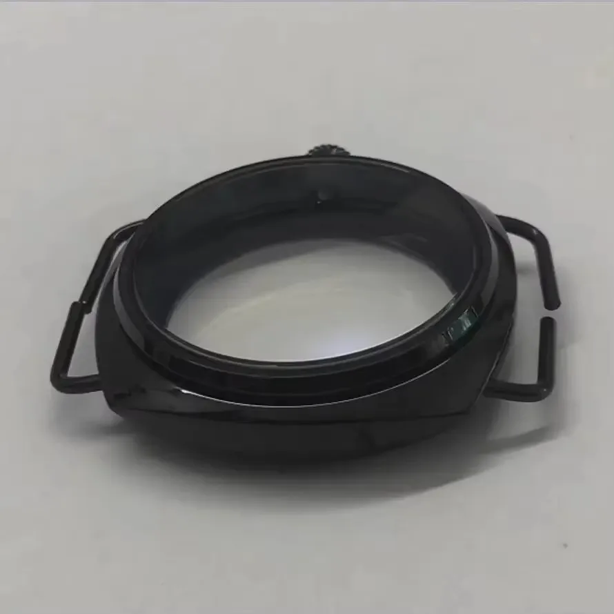 45mm 6497 Case  Sapphire Crystal Brushed Black Case Suitable For The ST3600 Movement.