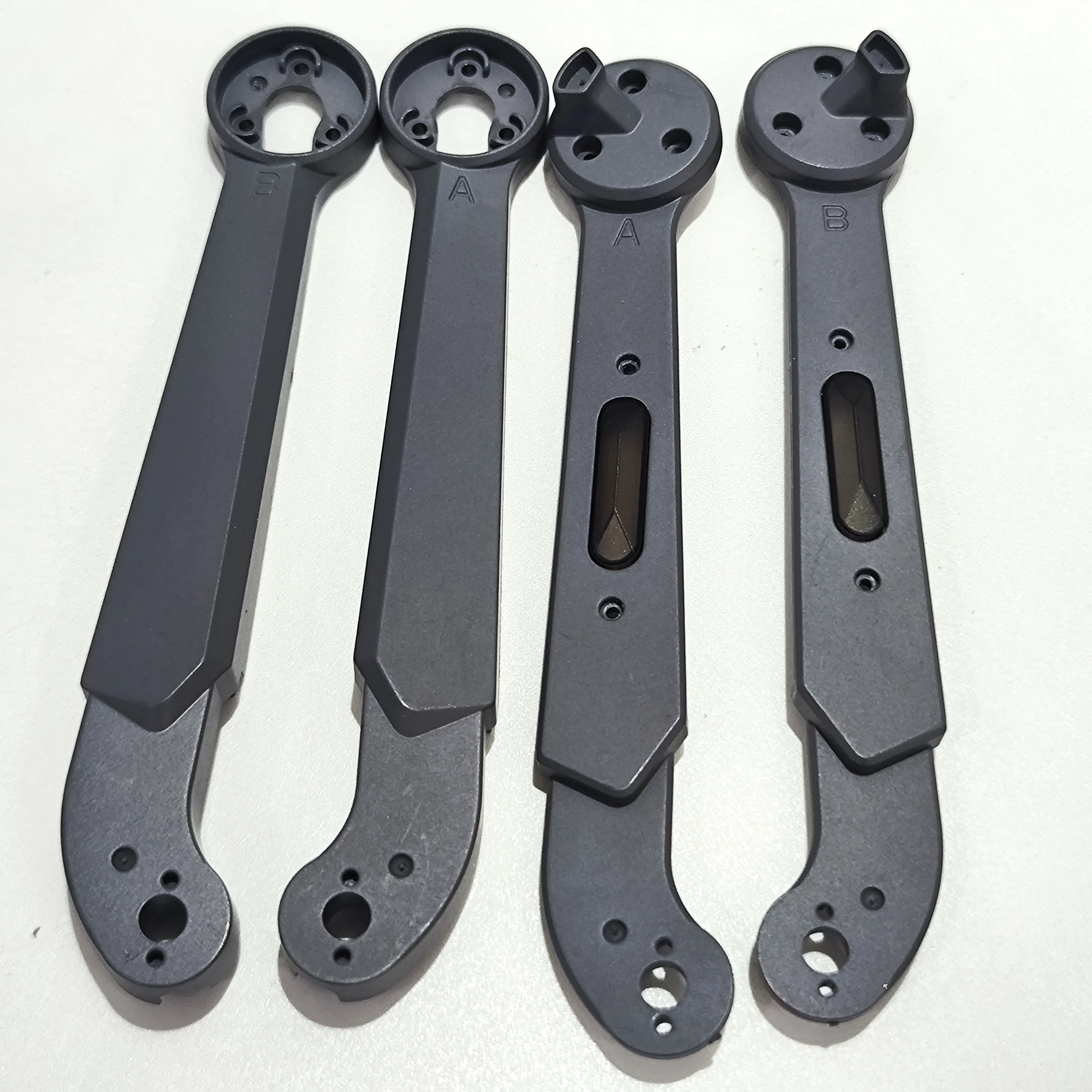 K19max drone original motor sem escova braços traseiros peças de reposição braço peças de borracha a b para k19 max gps rc quadcopter