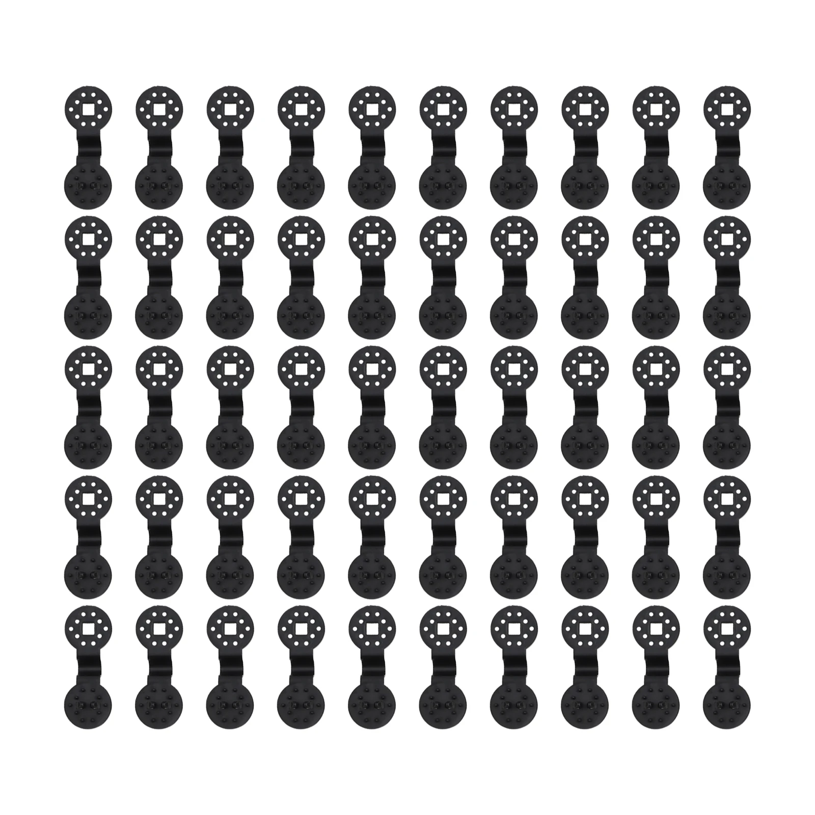 50Pcs Sun Shade Net Cloth Plastic Clips Sturdy Heavy Duty Lock Grip Fix Clamp For Greenhouse Shade Cloth Grommet Fixing Clips