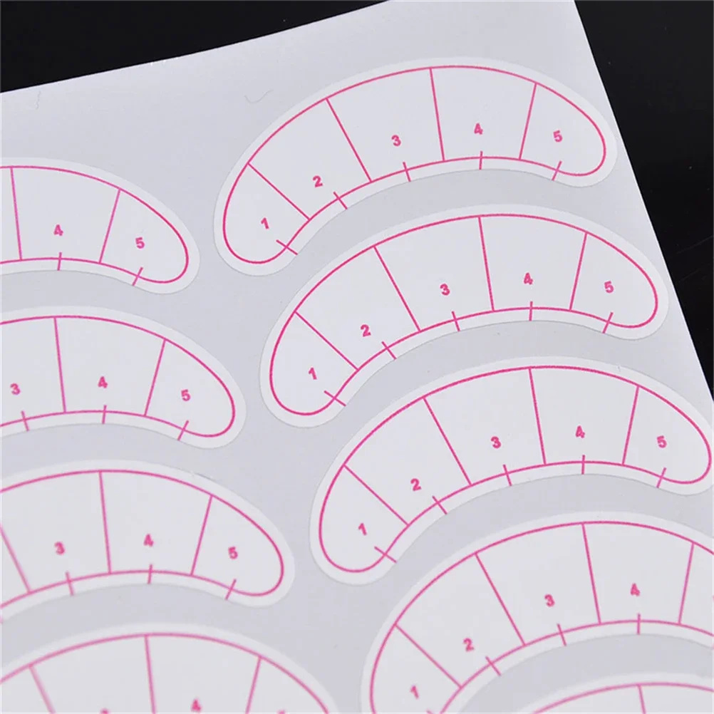 70Pairs Paper Patches Eyelash Under Eye Pads Lash Eyelash Extension Paper Patches Eye Tips Sticker Wraps Make Up Tools