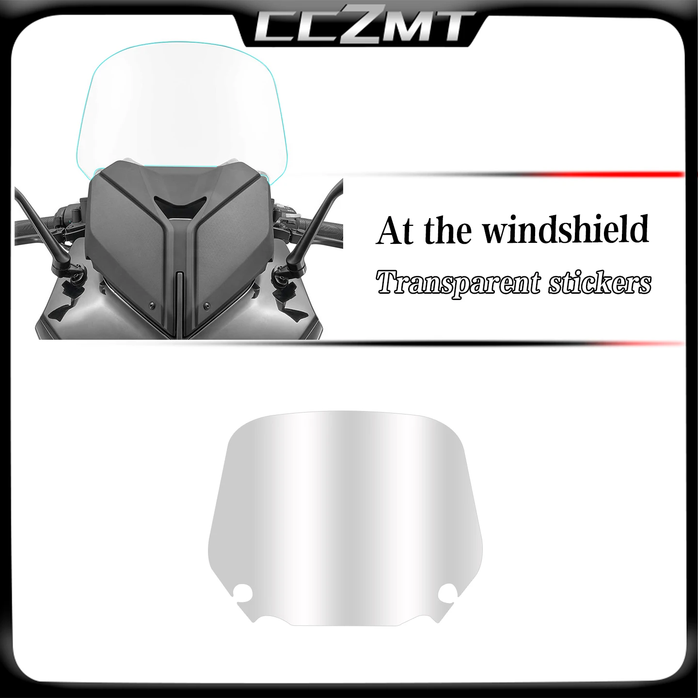 For QJMOTOR HONG 350GS hong 350gs 2025 Invisible Car Cover Motorcycle Body Modification Parts Film Fuel Tank Sticker Accessories