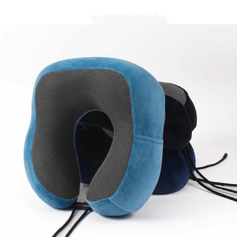 

U Shaped Memory Foam Neck Pillows Soft Travel Pillow Massage Neck Pillow Sleeping Airplane Pillow Neck Protect Neck Support