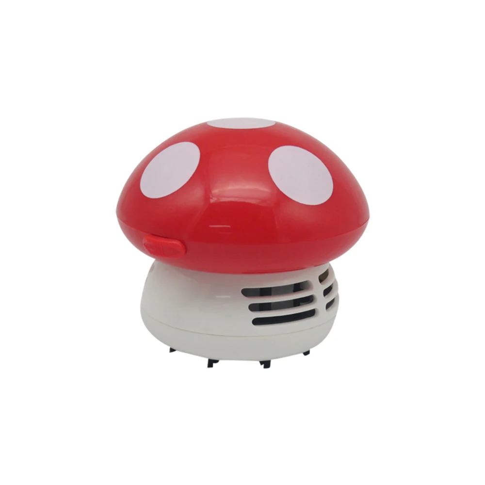 Mini Cartoon Mushroom Dust Removal Office Home Desktop Cleaning Vacuum Cleaner