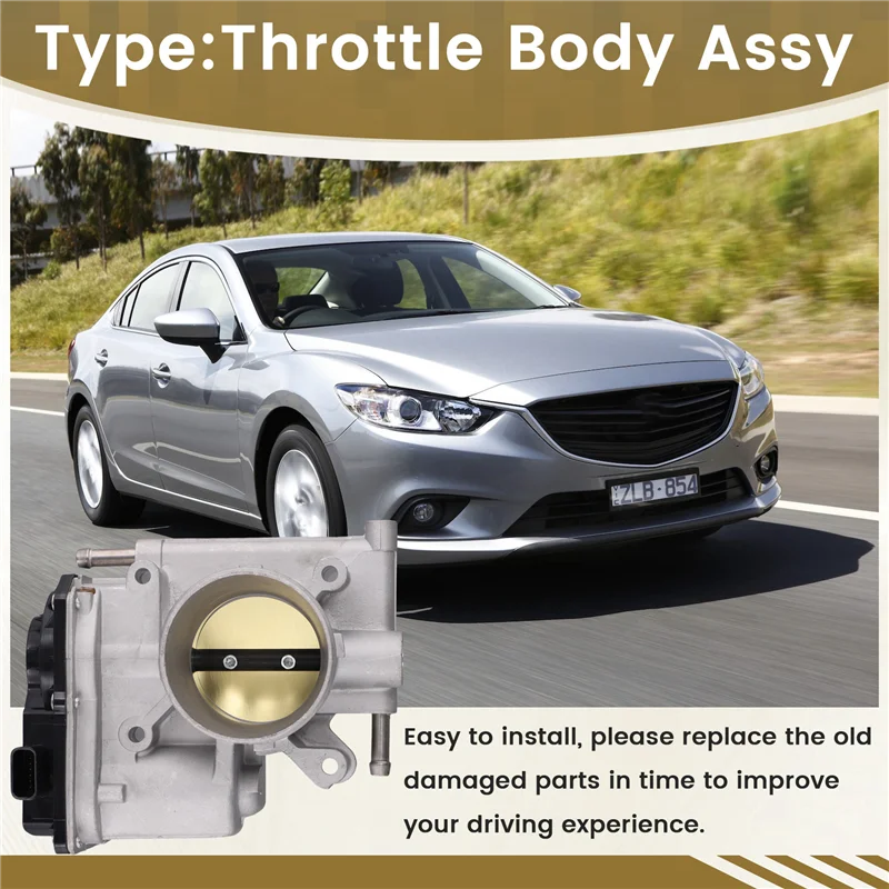 

125001390 Car Throttle Body Assy Throttle Valve Assembly For Mazda 3 5 6 Models 2006-2013 L3R413640