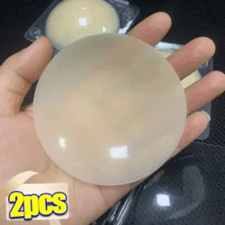 2PCS Silicone Nipple Cover Women Reusable Breast Lingerie Bra Sticker Female Invisible Petal Lift Up Adhesive Pads Chest Pasties