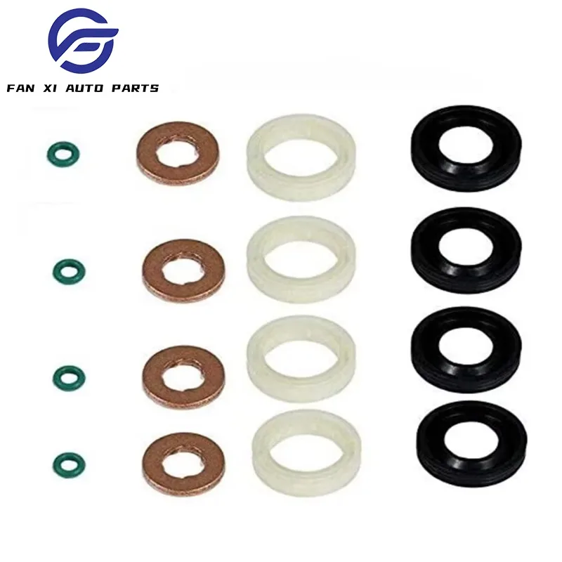 1982A0 Fuel Injector Seal Washer Oring Kit Fits For Mini Cooper R56 Clubman R55 198173 198299 1609848080