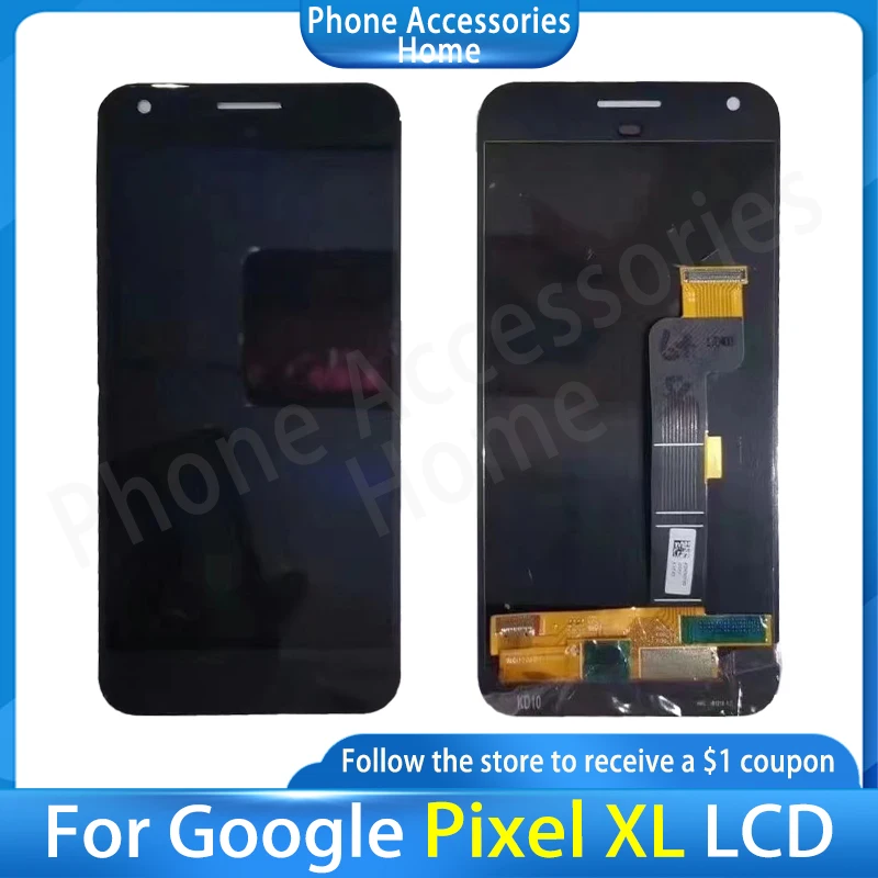 Amoled For HTC Nexus M1 Google Pixel XL LCD Display Touch Screen Digitizer Assembly Pixel XL LCD Screen Replacement Burn Shadow