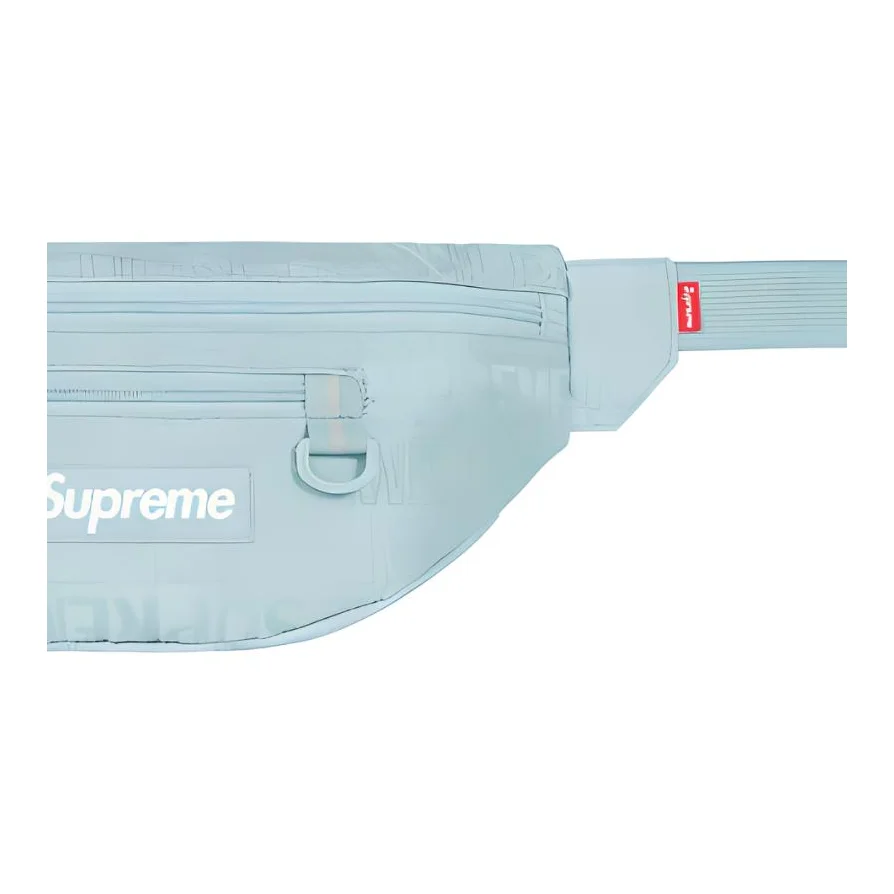 Supreme SS19 najlonska torba oko struka, unisex, boja leda, stražnji pogled