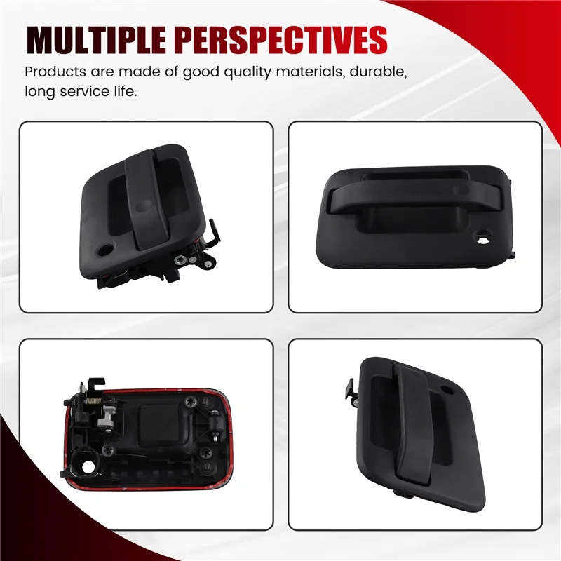 

A02Q-Front Left Exterior Door Handle For Ford F150 2009-2014 9L3Z-1522405-BA CL3Z-1522405-BB