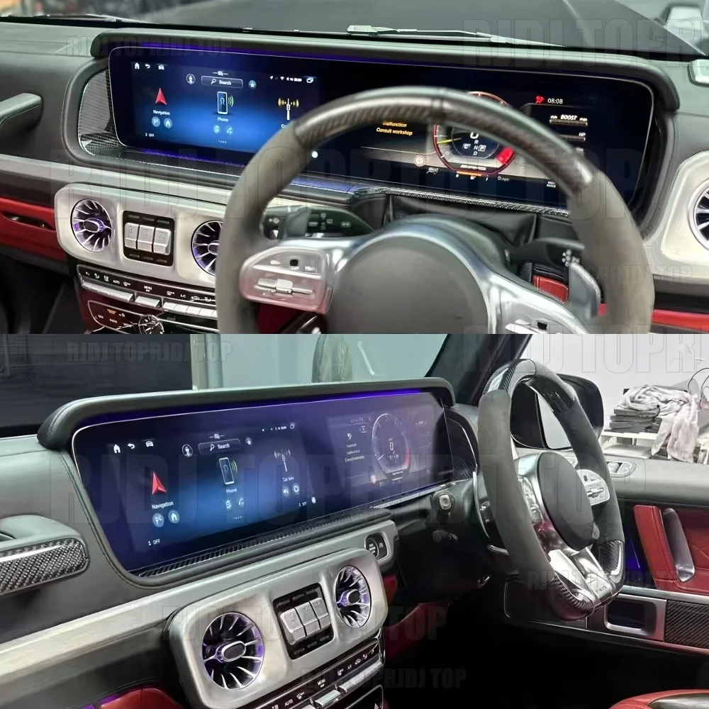 GPS Navi Android For Mercedes Benz G Class W463 2018-2025 Car Auto Radio 24.6