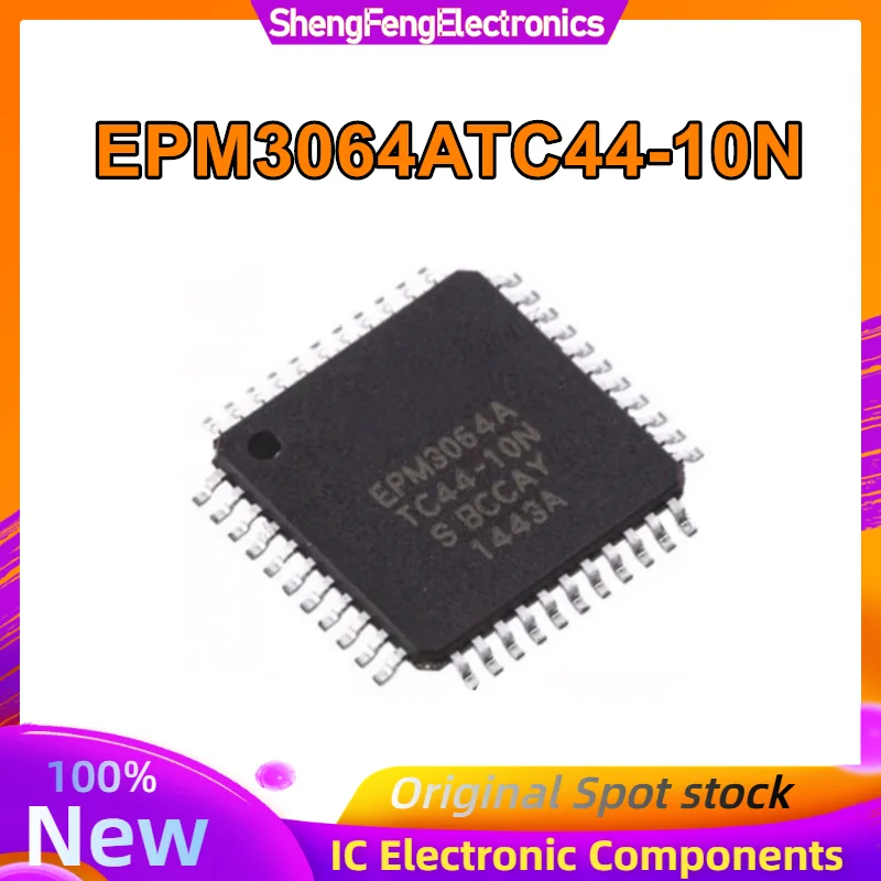 

5PCS EPM3064ATC44-10N EPM3064ATC44-10 EPM3064ATC44 EPM3064ATC EPM3064AT EPM3064A EPM3064 EPM IC Chip TQFP-44 in stock