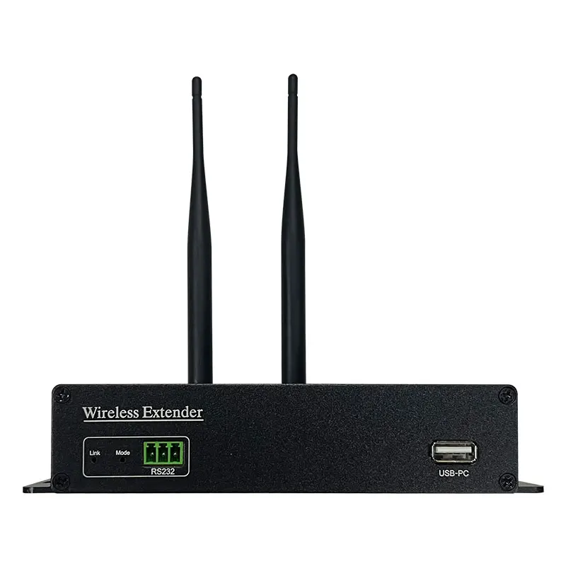 AMS-WE100 Wireless 100M Extender With a Transmitter&Receiver Support PS4 PC Laptop Monitor 2.4G/5GHz Model